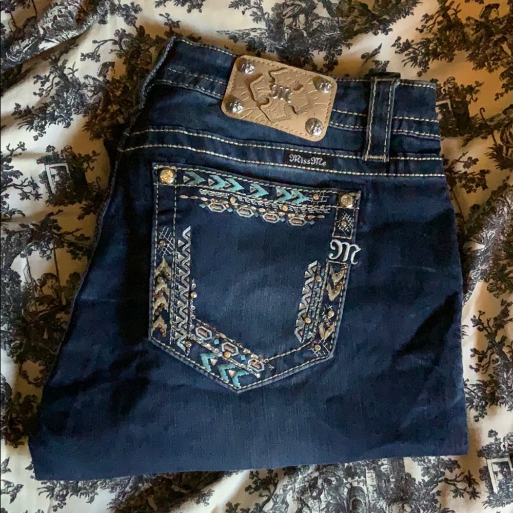 Miss Me Mid Rise Curvy Skinny